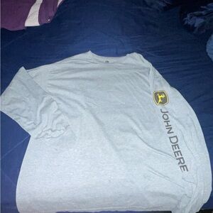 John Deere Gray Men's Shirt